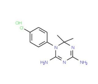 Cycloguanil Hydrochloride (CAS 152-53-4) - chemical structure image
