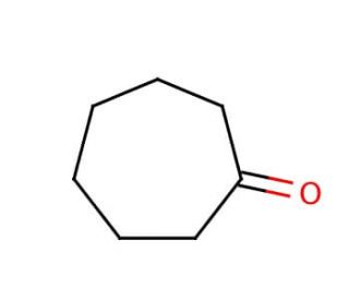 Cycloheptanone (CAS 502-42-1) - chemical structure image