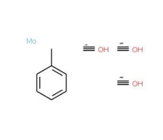 (Cycloheptatriene)molybdenum tricarbonyl (CAS 12125-77-8) - chemical structure image