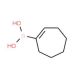 Cyclohepten-1-ylboronic acid (CAS 835882-35-4) - chemical structure image