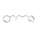 Cyclohex-3-enylmethyl-(3-imidazol-1-yl-propyl)-amine - chemical structure image
