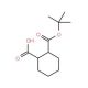 Cyclohexane-1,2-dicarboxylic acid mono-tert-butyl ester - chemical structure image