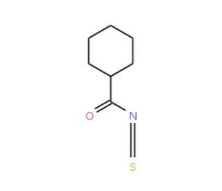 cyclohexanecarbonyl isothiocyanate (CAS 27699-51-0) - chemical structure image