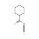 cyclohexanecarbonyl isothiocyanate (CAS 27699-51-0) - chemical structure image