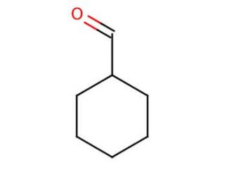 Cyclohexanecarboxaldehyde (CAS 2043-61-0) - chemical structure image