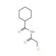 Cyclohexanecarboxylic acid (2-chloro-acetyl)-amide - chemical structure image