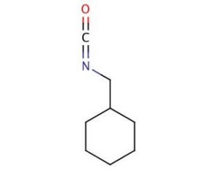 Cyclohexanemethyl isocyanate (CAS 51163-24-7) - chemical structure image