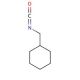 Cyclohexanemethyl isocyanate (CAS 51163-24-7) - chemical structure image