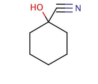 Cyclohexanone cyanohydrin (CAS 931-97-5) - chemical structure image