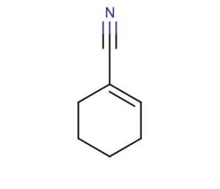 Cyclohexene-1-carbonitrile (CAS 1855-63-6) - chemical structure image