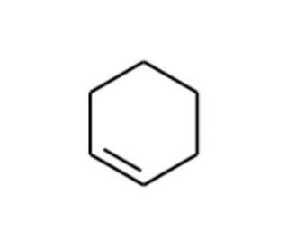 Cyclohexene (CAS 110-83-8) - chemical structure image