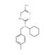({[Cyclohexyl(4-methylbenzyl)amino]-carbonothioyl}amino)acetic acid - chemical structure image