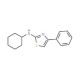 Cyclohexyl-(4-phenyl-thiazol-2-yl)-amine - chemical structure image