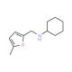 Cyclohexyl-(5-methyl-furan-2-ylmethyl)-amine - chemical structure image