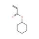 Cyclohexyl acrylate (CAS 3066-71-5) - chemical structure image