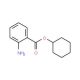Cyclohexyl anthranilate (CAS 7779-16-0) - chemical structure image
