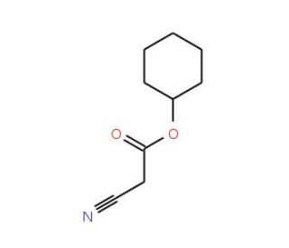 Cyclohexyl cyanoacetate (CAS 52688-11-6) - chemical structure image