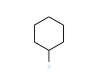 Cyclohexyl fluoride (CAS 372-46-3) - chemical structure image