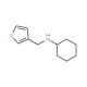 Cyclohexyl-furan-3-ylmethyl-amine (CAS 435345-12-3) - chemical structure image
