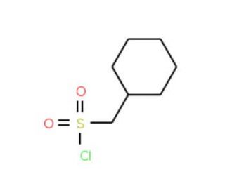 Cyclohexyl-methanesulfonyl chloride (CAS 4352-30-1) - chemical structure image