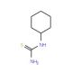 Cyclohexyl-thiourea (CAS 5055-72-1) - chemical structure image