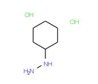 Cyclohexylhydrazine dihydrochloride (CAS 30929-57-8) - chemical structure image