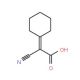 Cyclohexylidenecyanoacetic acid (CAS 37107-50-9) - chemical structure image