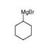 Cyclohexylmagnesium Bromide (ca. 18% in Tetrahydrofuran, ca. 1mol/L) (CAS 931-50-0) - chemical structure image