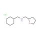 Cyclohexylmethyl-(tetrahydro-furan-2-ylmethyl)-amine hydrochloride - chemical structure image