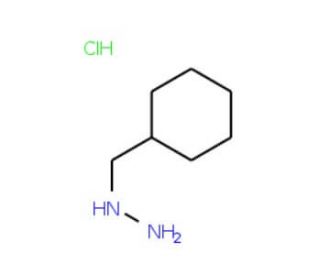 Cyclohexylmethylhydrazine hydrochloride (CAS 3637-58-9) - chemical structure image