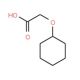 Cyclohexyloxy-acetic acid (CAS 71995-54-5) - chemical structure image