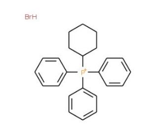 Cyclohexyltriphenylphosphonium bromide (CAS 7333-51-9) - chemical structure image