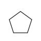 Cyclopentane (CAS 287-92-3) - chemical structure image