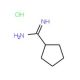 Cyclopentanecarboximidamide hydrochloride (CAS 81303-69-7) - chemical structure image