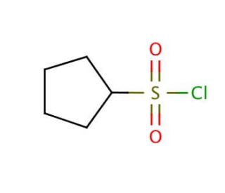 Cyclopentanesulfonyl chloride (CAS 26394-17-2) - chemical structure image