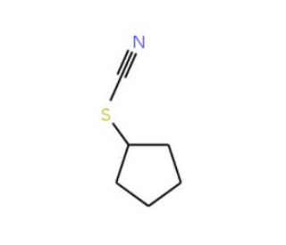 Cyclopentanethiocyanate - chemical structure image