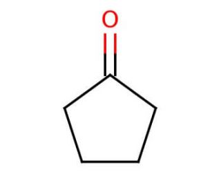 Cyclopentanone (CAS 120-92-3) - chemical structure image