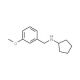 Cyclopentyl-(3-methoxy-benzyl)-amine - chemical structure image