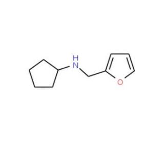 Cyclopentyl-furan-2-ylmethyl-amine - chemical structure image