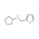 Cyclopentyl-furan-2-ylmethyl-amine - chemical structure image