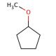 Cyclopentyl methyl ether (CAS 5614-37-9) - chemical structure image