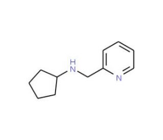 Cyclopentyl-pyridin-2-ylmethyl-amine - chemical structure image