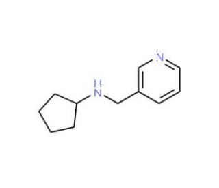 Cyclopentyl-pyridin-3-ylmethyl-amine - chemical structure image