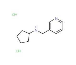 Cyclopentyl-pyridin-3-ylmethyl-aminedihydrochloride - chemical structure image