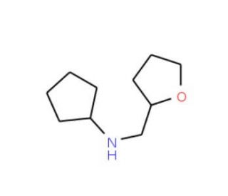 Cyclopentyl-(tetrahydro-furan-2-ylmethyl)-amine - chemical structure image