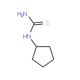 Cyclopentyl-thiourea (CAS 102936-57-2) - chemical structure image