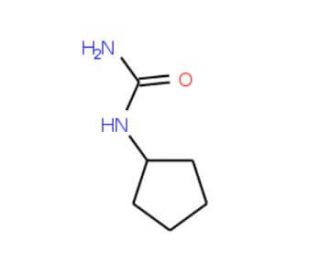 Cyclopentyl-urea (CAS 1194-06-5) - chemical structure image