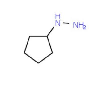 Cyclopentylhydrazine (CAS 30923-92-3) - chemical structure image