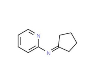 Cyclopentylidene-pyridin-2-yl-amine - chemical structure image