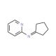 Cyclopentylidene-pyridin-2-yl-amine - chemical structure image